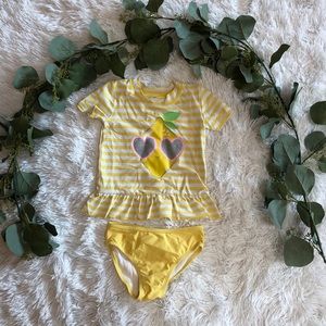 Lemon Swim Suit Set